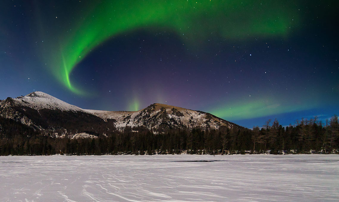 aurora over Canada